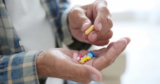 Taking pills before driving